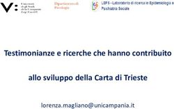 Testimonianze e ricerche che hanno contribuito allo sviluppo della Carta di Trieste - Forum Salute Mentale