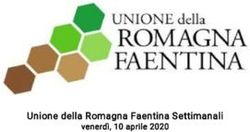 Unione della Romagna Faentina Settimanali - venerdì, 10 aprile 2020