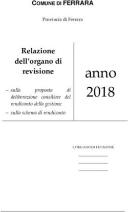 Anno 2018 - COMUNE DI FERRARA