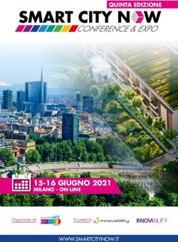 15-16 GIUGNO 2021 MILANO - ON-LINE - QUINTA EDIZIONE - Smart City Now