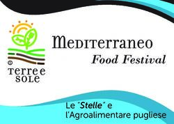Food Festival Le "Stelle" e l'Agroalimentare pugliese - Terre e sole