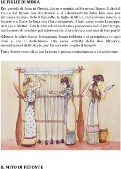 LE FIGLIE DI MINIA - Liceo Blaise Pascal