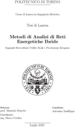 Metodi di Analisi di Reti Energetiche Ibride - POLITECNICO DI TORINO - Webthesis