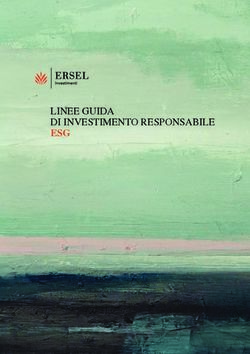 LINEE GUIDA DI INVESTIMENTO RESPONSABILE ESG