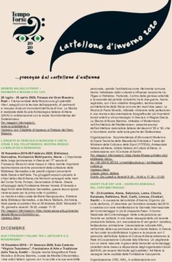 Prosegue dal cartellone d'autunno - Ambasciata d'Italia ad Atene