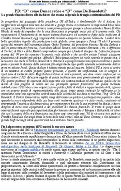 PD: "D" come Democratico o "D" come De Benedetti?