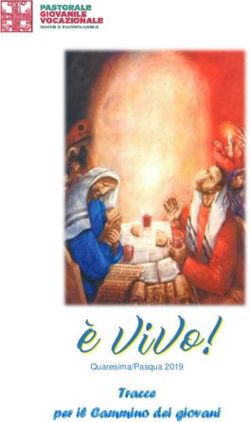 È IL UEST'UOMO Tracce per il Cammino dei giovani - Diocesi di Piacenza-Bobbio