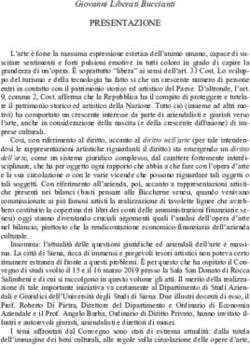 PRESENTAZIONE Giovanni Liberati Buccianti