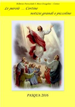 Le parole Cortine notizie grandi e piccoline - parrocchia san marco evangelista cortine di ...
