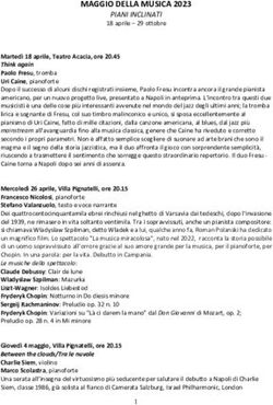 MAGGIO DELLA MUSICA 2023 - PIANI INCLINATI - Sud Notizie