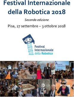 Festival Internazionale della Robotica 2018 - Pisa, 27 settembre - 3 ottobre 2018