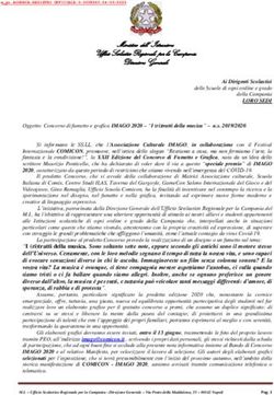 Ministero dell ' Istruzione Ufficio Scolastico Regionale per la Campania Direzione Generale