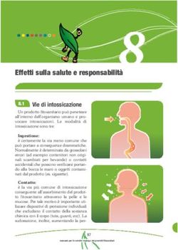 Effetti sulla salute e responsabilità
