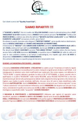 SIAMO RIPARTITI !!! eloso - Geloso Viaggi