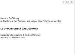 LE OPPORTUNITÀ DALL'EUROPA - HUMAN FACHTORY LA FABBRICA DEL FUTURO, UN LUOGO CON L'UOMO AL CENTRO