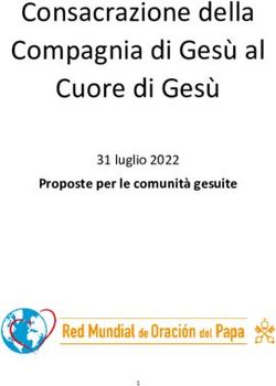 Consacrazione della Compagnia di Ges&ugrave; al Cuore di Ges&ugrave; - Proposte per le comunit&agrave; gesuite