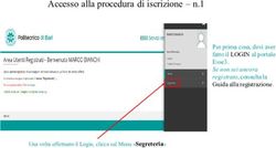 Accesso alla procedura di iscrizione - n.1 - Per prima cosa, devi aver fatto il LOGIN al portale Esse3. Se non sei ancora registrato, consulta la ...