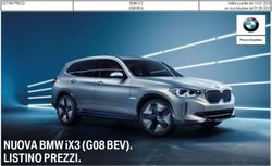 NUOVA BMW iX3 (G08 BEV). LISTINO PREZZI - Electric ...