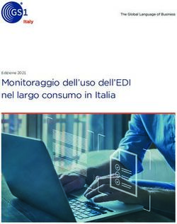 Monitoraggio dell'uso dell'EDI nel largo consumo in Italia - Edizione 2021