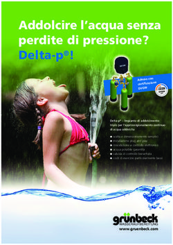 Addolcire l'acqua senza perdite di pressione? Delta-p!