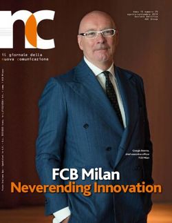 FCB Milan Neverending Innovation - il giornale della nuova comunicazione - ADC Group