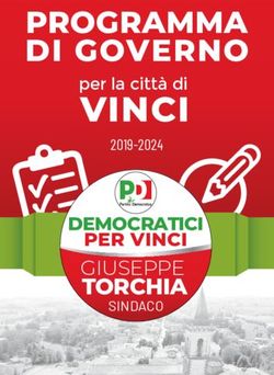 VINCI PROGRAMMA DI GOVERNO - TORCHIA - Giuseppe Torchia