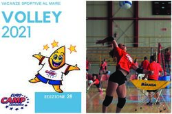 VOLLEY 2021 VACANZE SPORTIVE AL MARE - EDIZIONE 28