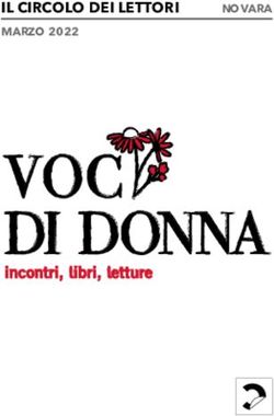 IL CIRCOLO DEI LETTORI - MARZO 2022 NOVARA