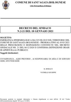 COMUNE DI SANT'AGATA BOLOGNESE