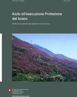 Aiuto all'esecuzione Protezione del bosco - Direttive per la gestione degli organismi nocivi per il bosco