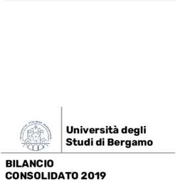 BILANCIO CONSOLIDATO 2019 - Universit&agrave; degli Studi di Bergamo