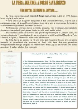 LA FIERA AGRICOLA A BORGO SAN LORENZO - UNA MOSTRA CHE VIENE DA LONTANO . - OK!Mugello