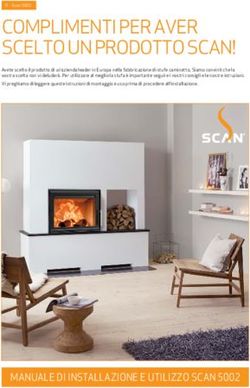 COMPLIMENTI PER AVER SCELTO UN PRODOTTO SCAN! - Scan.dk