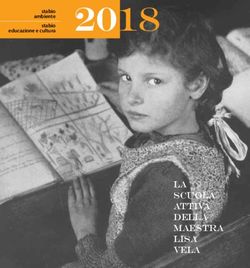 2018 La scuola attiva della maestra Lisa - Localcities