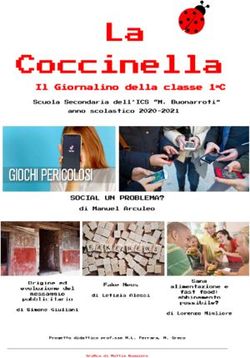 La Coccinella Il Giornalino della classe 1aC - ICS Michelangelo Buonarroti