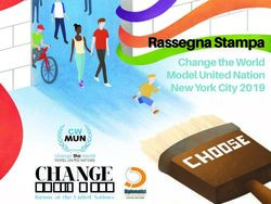 CHANGE - Rassegna Stampa Change the World Model United Nation New York City 2019 - Associazione Diplomatici