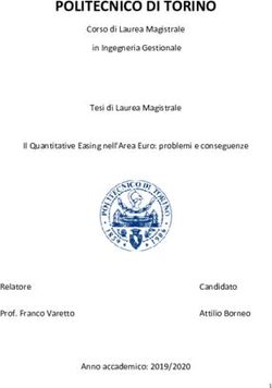 POLITECNICO DI TORINO - Corso di Laurea Magistrale in Ingegneria Gestionale Tesi di Laurea Magistrale Il Quantitative Easing nell'Area Euro: ...