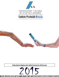 Calendario Regionale della Provincia di Brescia - Calendario Regionale della Provincia di Brescia 2015