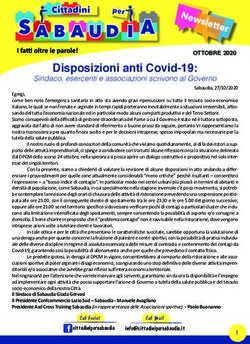 Disposizioni anti Covid-19: Sindaco, esercenti e associazioni scrivono al Governo - Giada Gervasi Sindaco