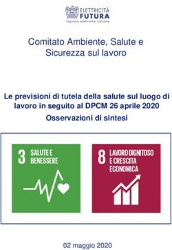 Comitato Ambiente, Salute e Sicurezza sul lavoro - Le previsioni di tutela della salute sul luogo di lavoro in seguito al DPCM 26 aprile 2020 ...