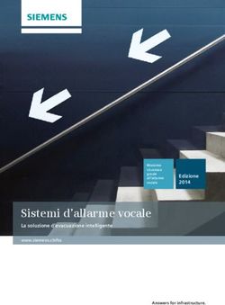 Sistemi d'allarme vocale - Edizione 2014