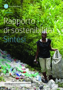 Rapporto di sostenibilità Sintesi - keep reinventing - TD Blog