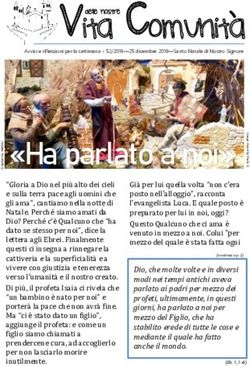 Vita Comunit&agrave;a - Unit&agrave; Pastorale Bassa Friulana