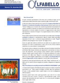 Numero 16 - dicembre 2015 - Alfa1at Onlus