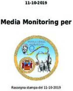 Media Monitoring per 11-10-2019 - Rassegna stampa del 11-10-2019 - Azienda Ospedaliera Universitaria San ...