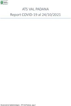 ATS VAL PADANA Report COVID-19 al 24/10/2021 - Osservatorio Epidemiologico - ATS Val Padana. pag