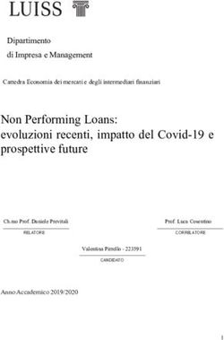 Non Performing Loans: evoluzioni recenti, impatto del Covid-19 e prospettive future
