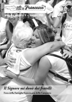 Anno II - numero 4 - maggio 2021 - OFS Campania