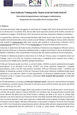 Linee Guida per l'impiego della "Quota servizi del Fondo Povert&agrave;"