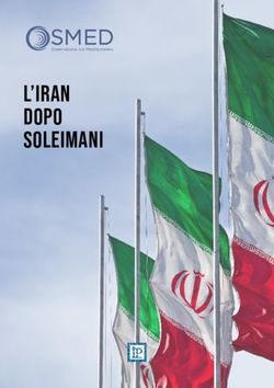 L'Iran dopo Soleimani - SMEDSMED - OSMED - Osservatorio sul Mediterraneo